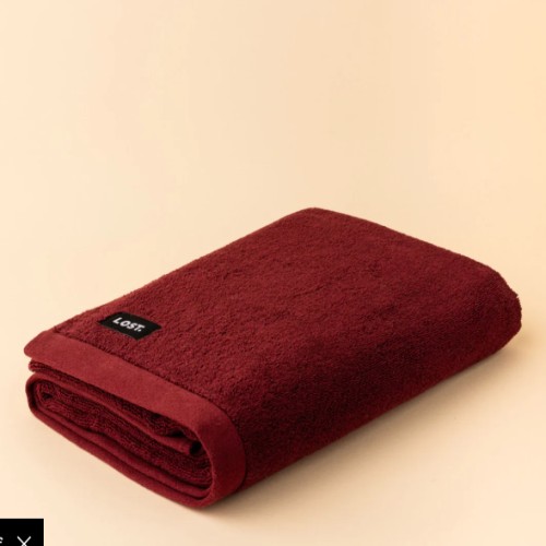 LOST TOWELS Bath Mat, 50x80cm, Mulberry